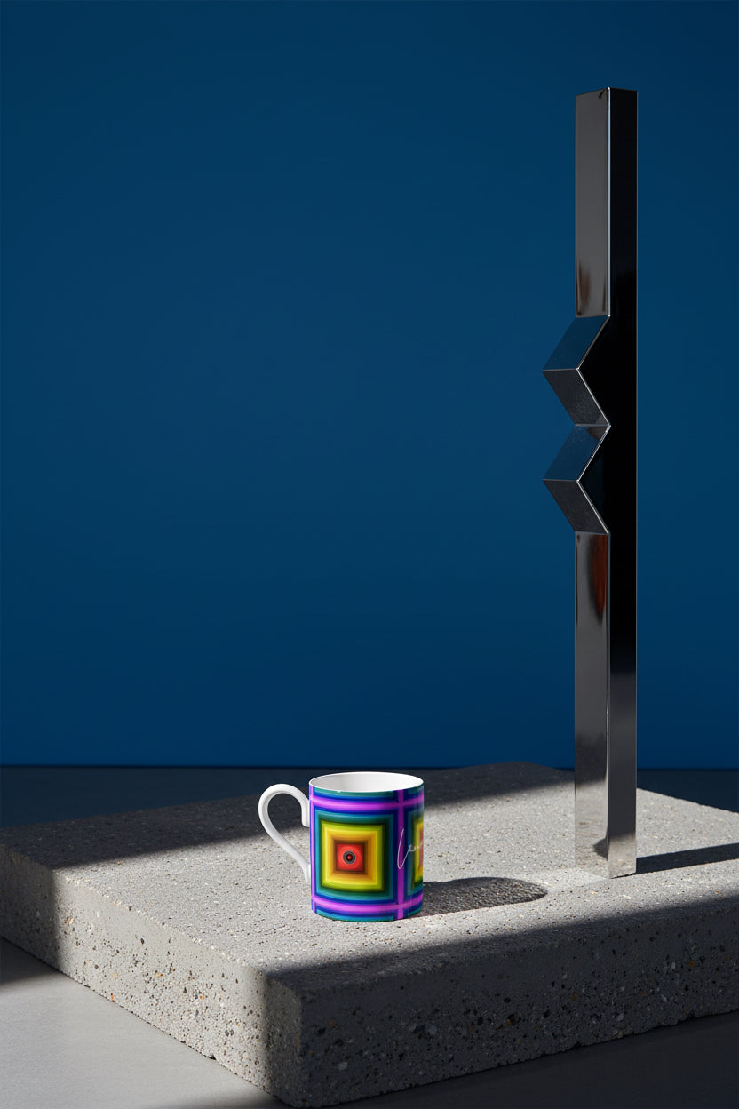 Love Chakra Mug - Lauren Ross Design | Designer Tableware | Luxury Tableware  | High End Homeware | Dior Tableware  | Louis Vuitton Homeware | Gucci Tableware  | Hermes Tableware | Saks Fifth Avenue Tableware | Neiman Marcus Tableware | Versace Tableware 