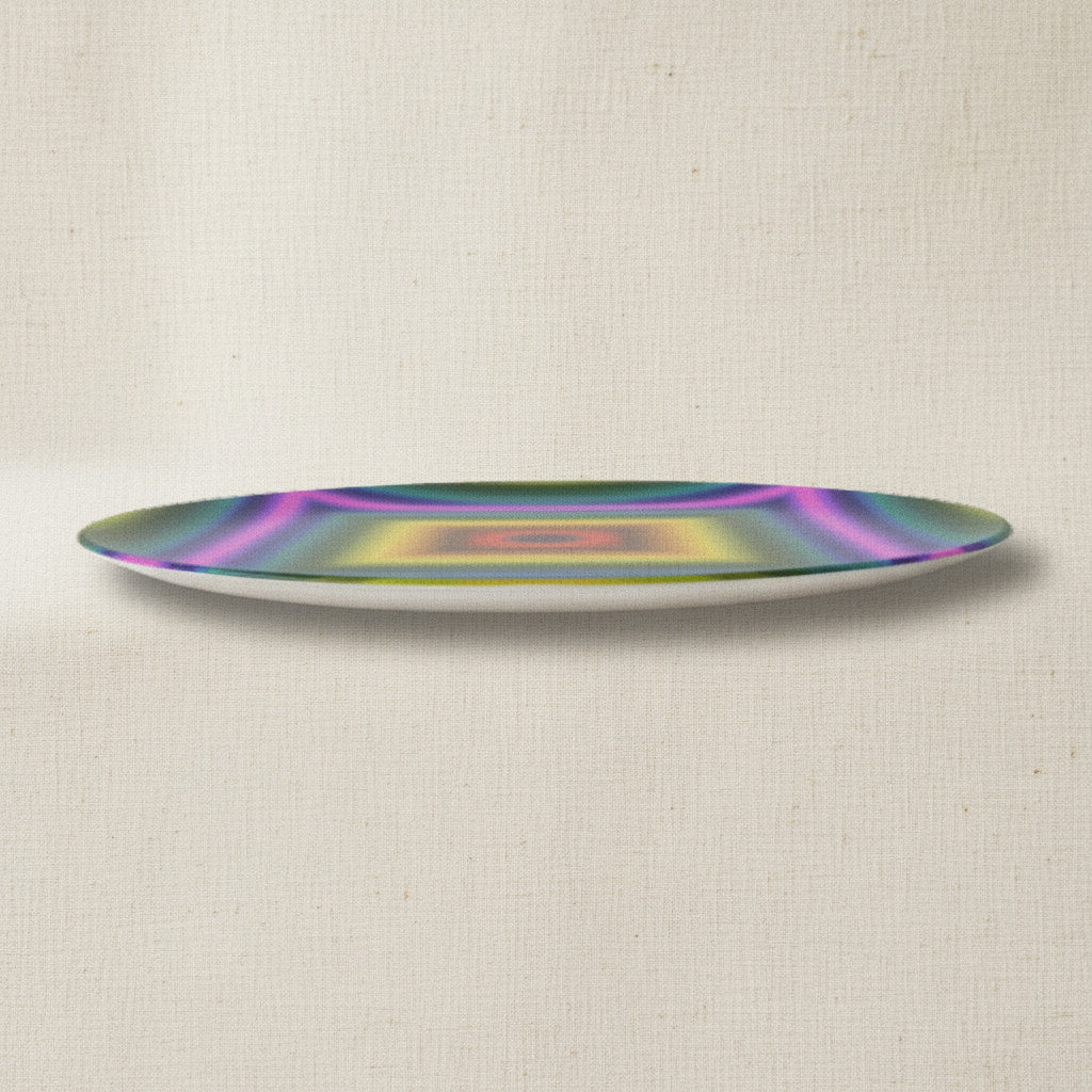 Love Chakra Plate 10” - Lauren Ross Design | High End Luxury Designer Homeware | Tableware | Hermes | Dior | Gucci | Versace