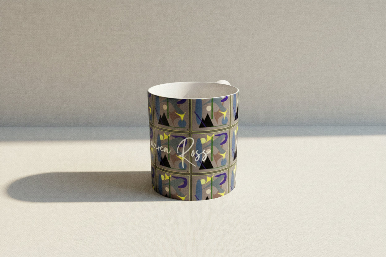 The Midnight Hour Mug - High End Tableware | Luxury Tableware | Designer Tableware | Design Homeware | Fine Bone China | Lauren Ross Design