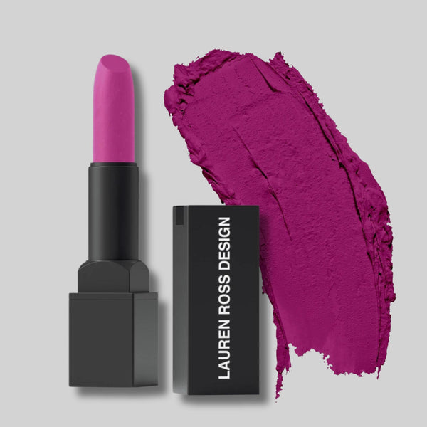 Lipstick Purple Vesica - Lauren Ross Design | Designer Lipstick | Luxury Lipstick | High end beauty | Dior lipstick | Hermes lipstick | Gucci lipstick | Chanel lipstick | Saks Fifth Avenue lipstick | Bergdorf Goodman Lipstick | Neiman Marcus Lipstick