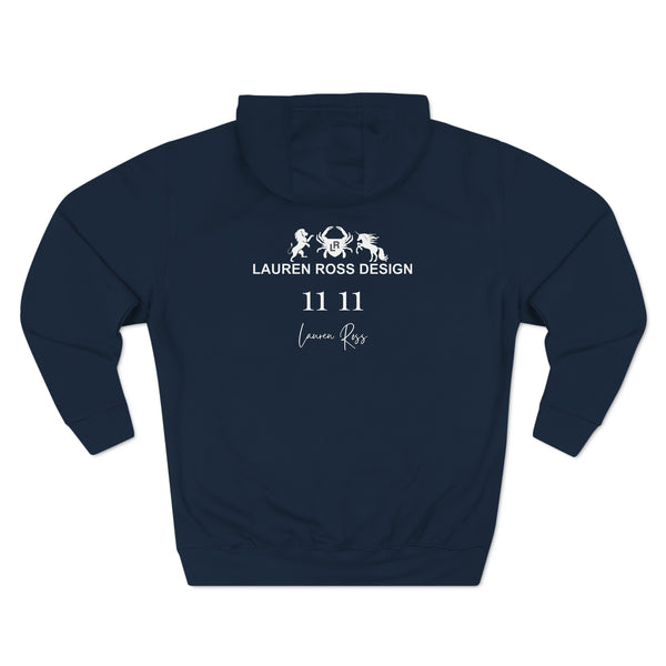 11 11 Navy Sweatshirt - Lauren Ross Design | High End Fashion | Luxury Designer Fashion | Designer Hoodie | Luxury Hoodie