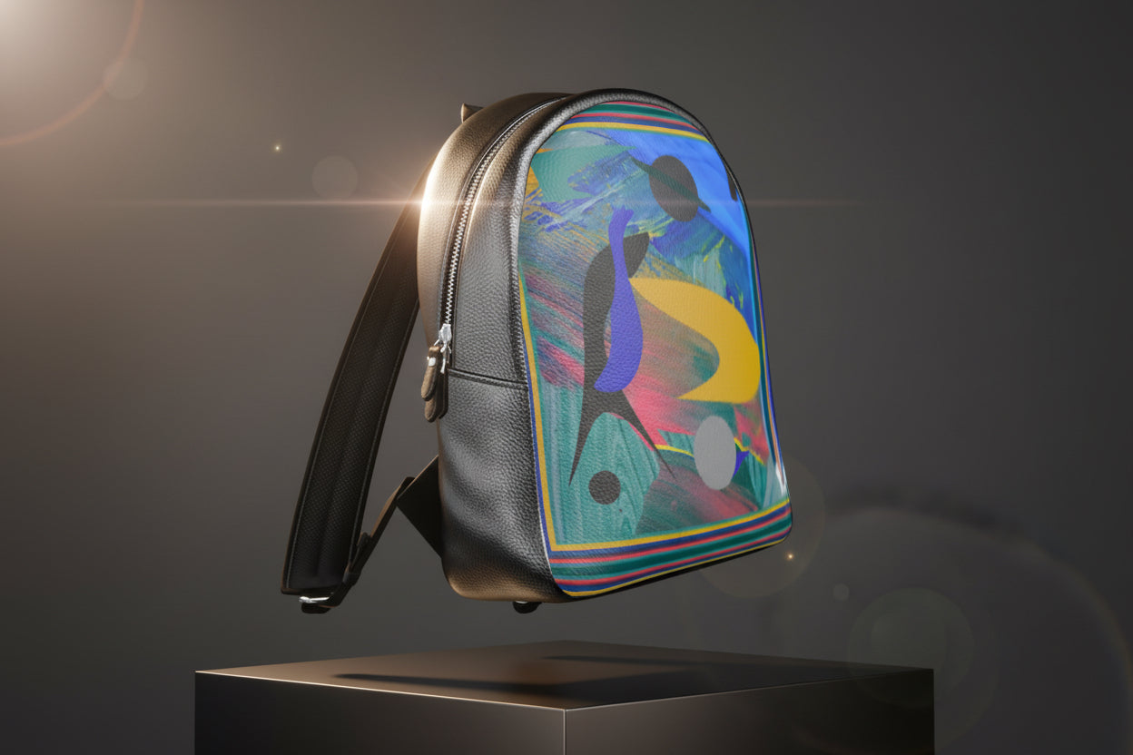 Hunter Backpack - Saturn | Lauren Ross Design | Designer Bags | Luxury Bags | Men's Duffle Bag | Designer Luggage 