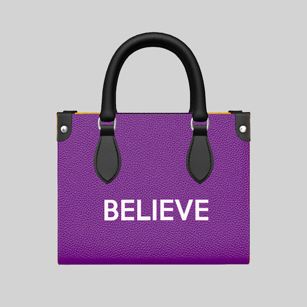Believe handbag - Lauren Ross Design - luxury designer high end handbag