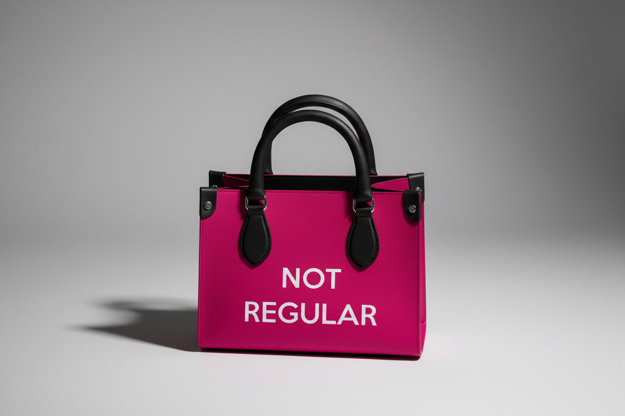 Not Regular Handbag - Lauren Ross Design Luxury High End Designer Handbag