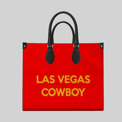 Roman Bag - Las Vegas Cowboy | Lauren Ross Design | Designer Handbag | Luxury Handbag | High End Handbags