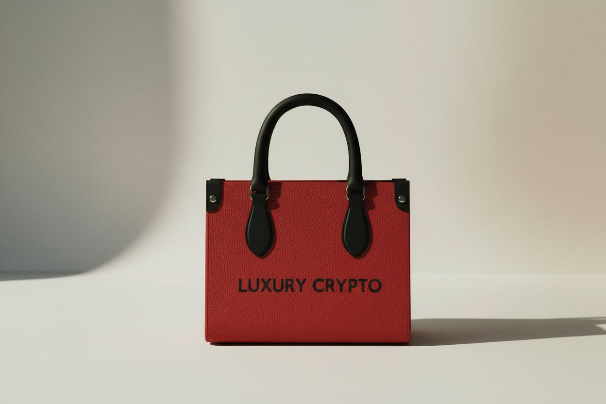 Luxury Crypto Handbag - Lauren Ross Design - High end designer handbag