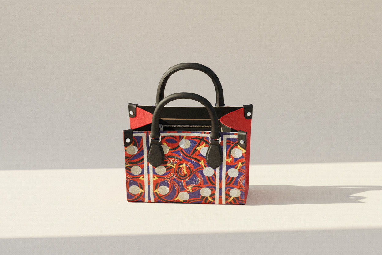 Lauren Ross Design Handbag - Words Spoken - High end luxury designer handbag