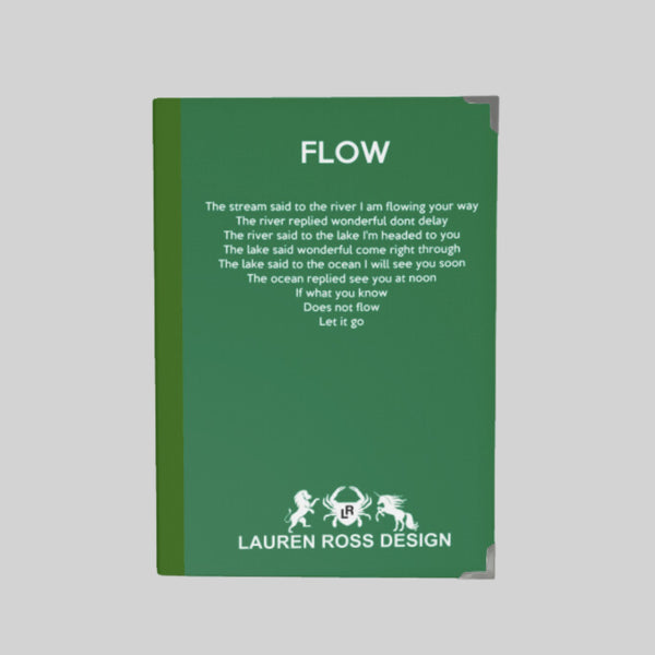 The Flow Notebook - Lauren Ross Design | Stationary | Luxury Journal | Designer Notebook