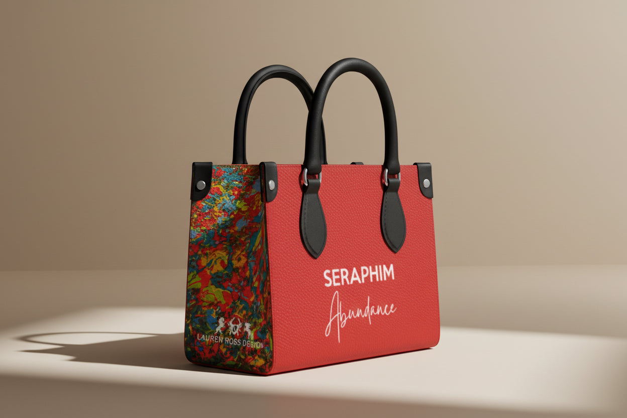 Lauren Handbag - Seraphim Limited Edition | Lauren Ross Design | Designer Handbag | Luxury Handbag 