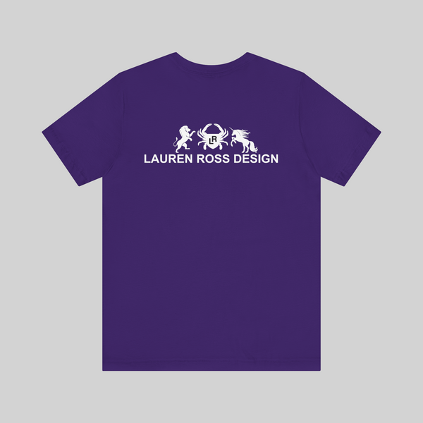 Purple Vesica T-Shirt in Purple