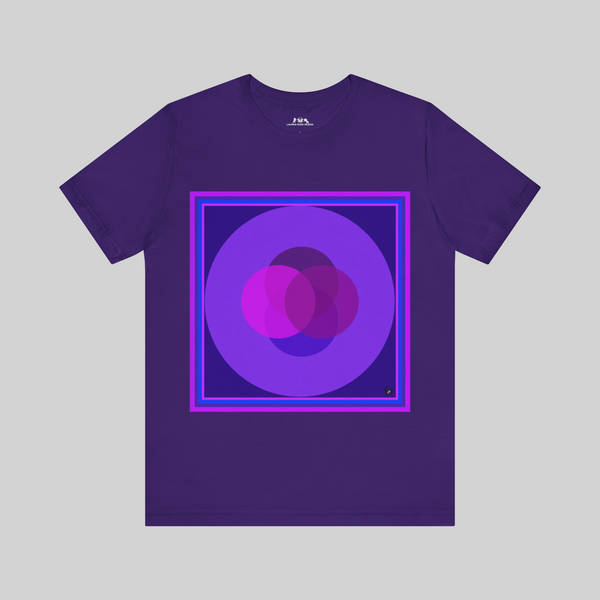Purple Vesica T-Shirt in Purple