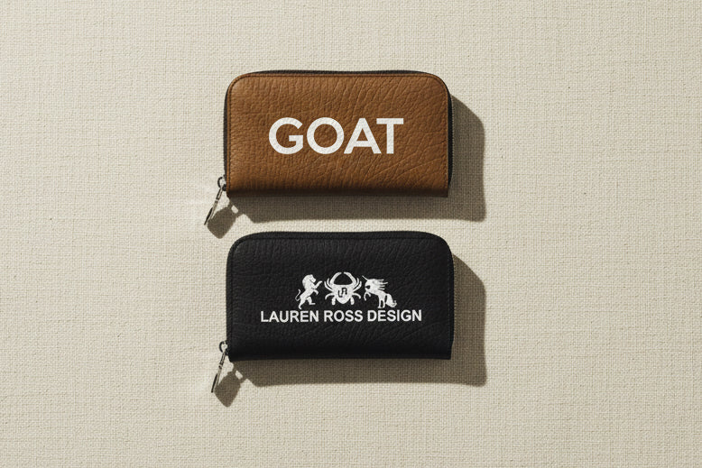GOAT Wallet | Lauren Ross Design | Designer luxury wallet