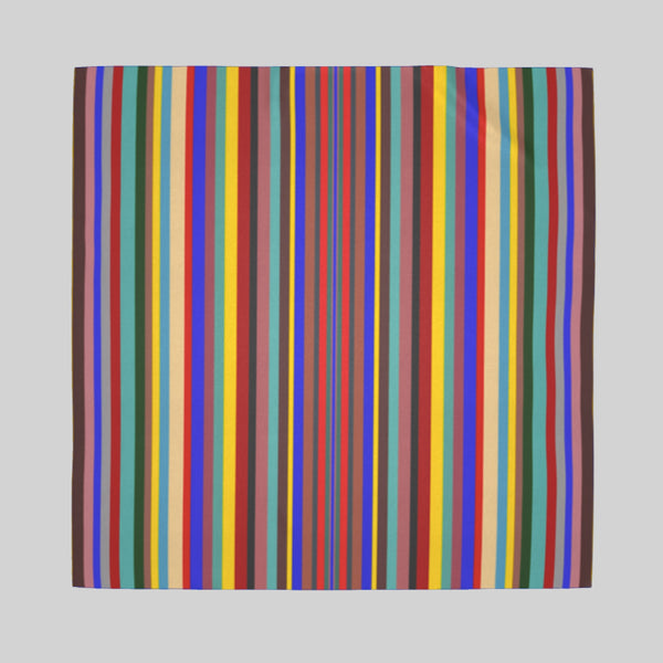 Color Me Mellow Silk Scarf 36” - Lauren Ross Design | Designer Scarf | Luxury Scarf 