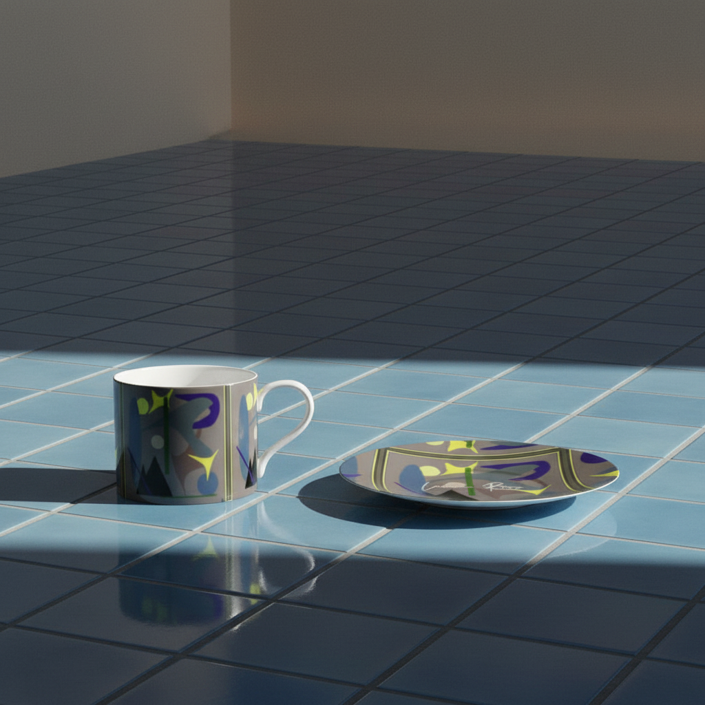 The Midnight Hour Cup and Saucer Set