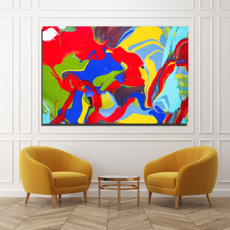 Inside Attraction 19 Archival Canvas Wrap