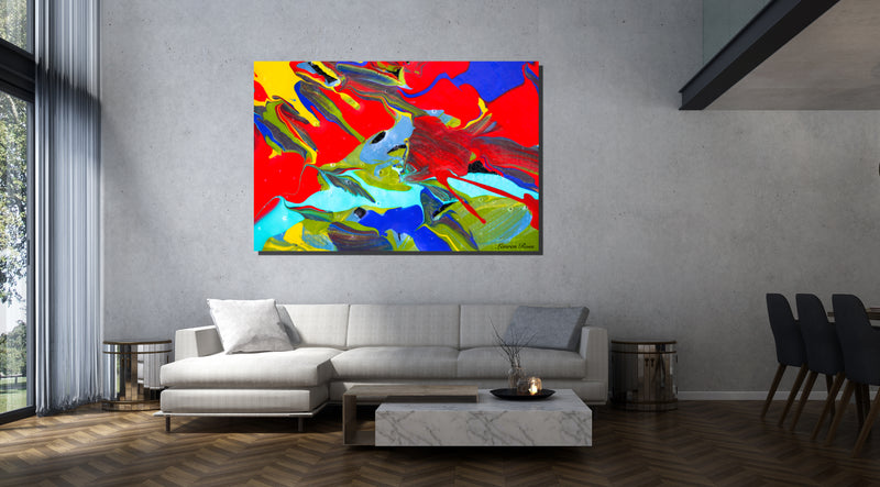 Inside Attraction 8 Archival Canvas Wrap