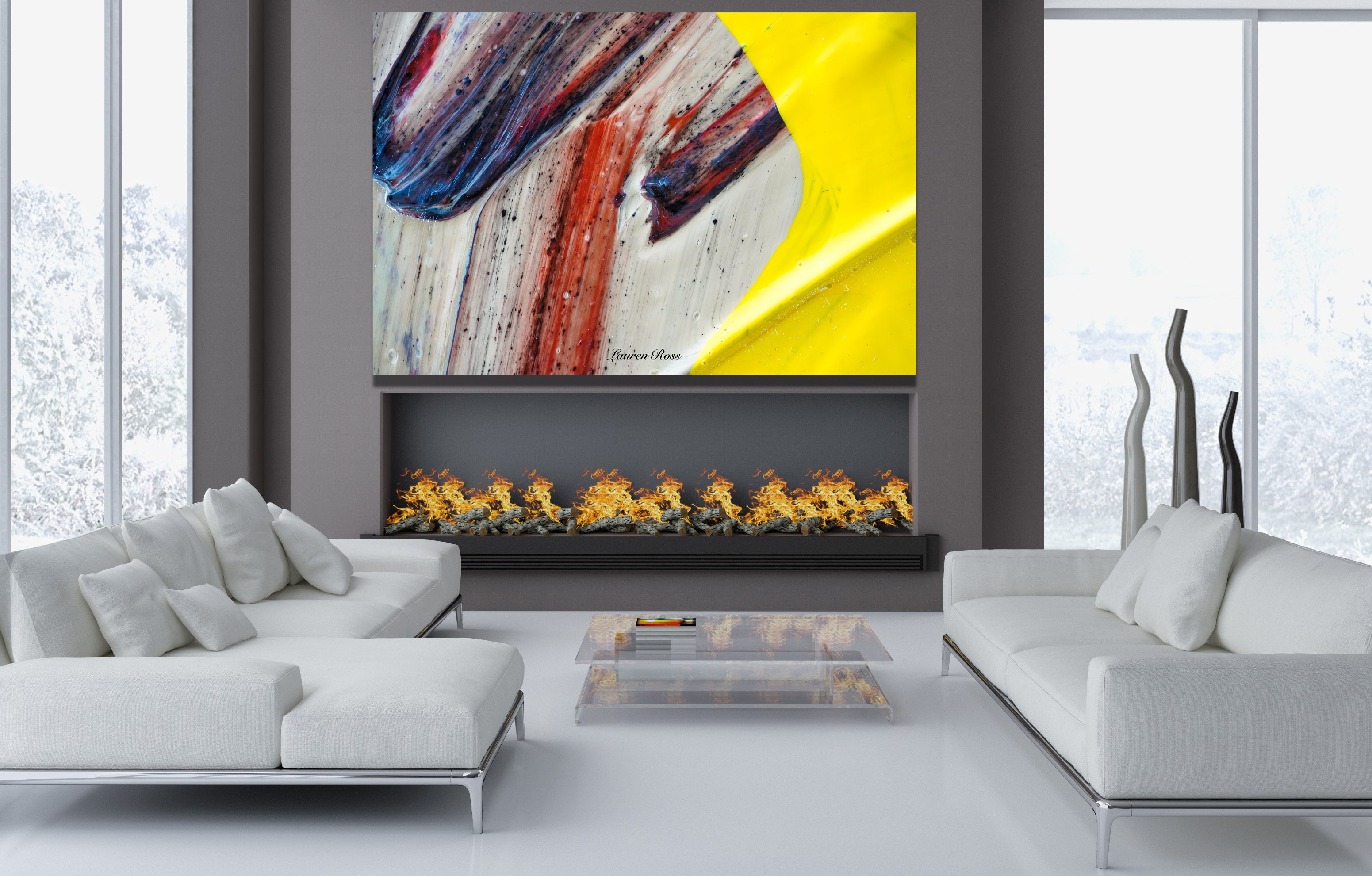 Lauren Ross Design Inside Games 26 Canvas Wrap