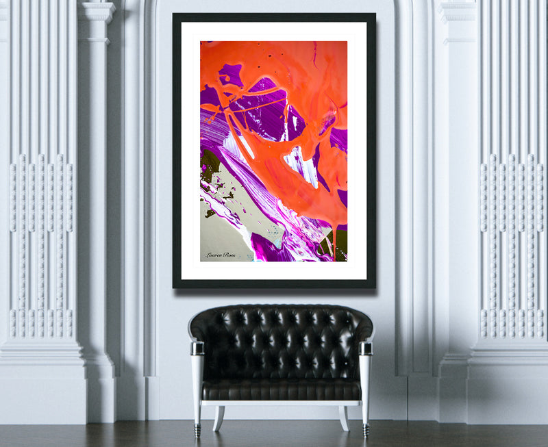 Inside Neolithic 10 Print - Abstract Modern Contemporary Luxury Wall Art Painting - Lauren Ross Design