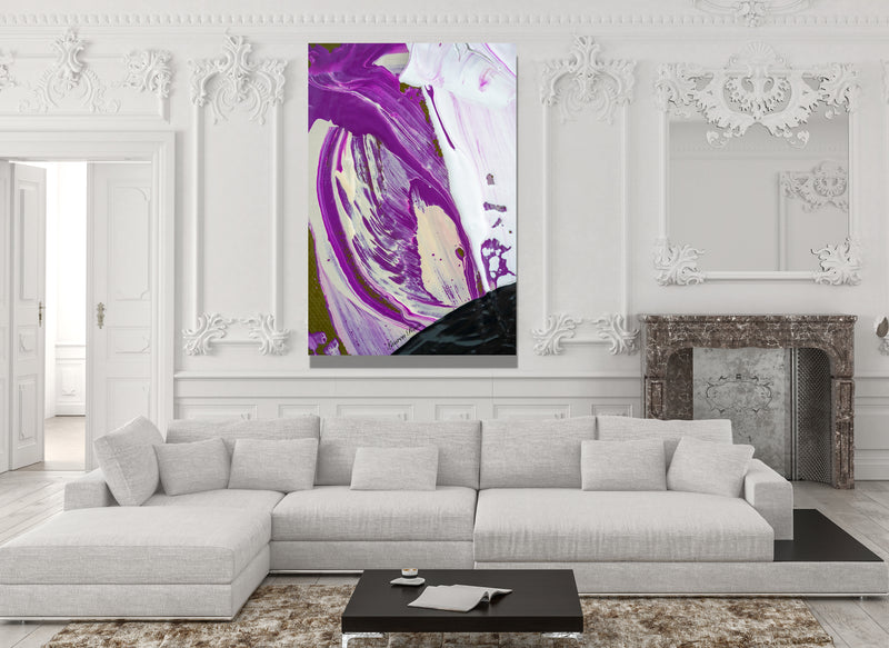Inside Neolithic 13 Canvas Wrap Lauren Ross Design - Abstract Modern Contemporary Luxury Wall Art Painting