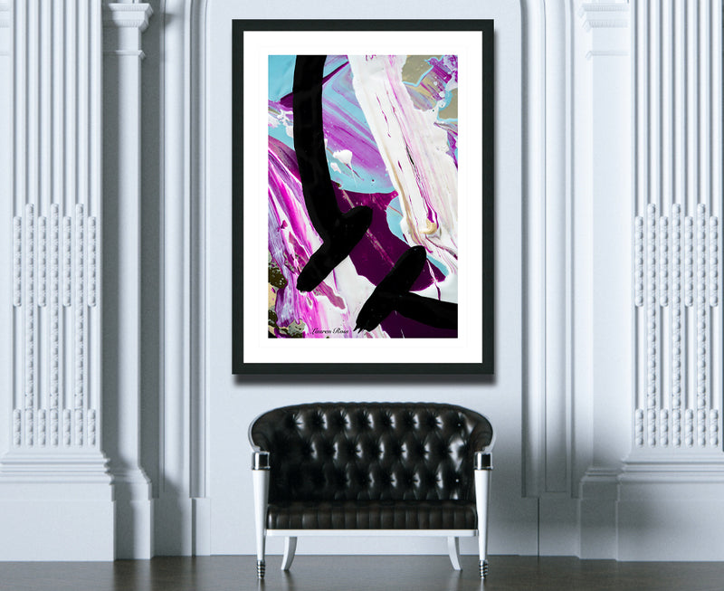 Inside Neolithic 15 Print Lauren Ross Design - Abstract Modern Contemporary Luxury Wall Art Painting  