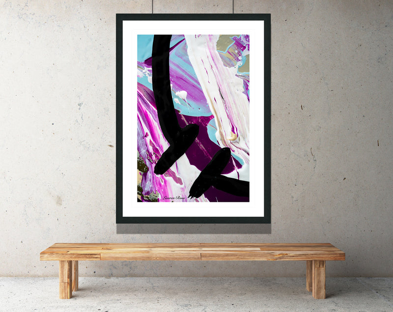 Inside Neolithic 15 Print Lauren Ross Design - Abstract Modern Contemporary Luxury Wall Art Painting  