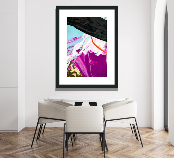 Inside Neolithic 3 Print - Abstract Modern Contemporary Luxury Wall Art Painting - Lauren Ross Design