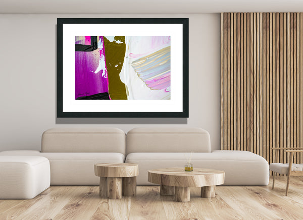 Inside Neolithic 5 Print - Abstract Modern Contemporary Luxury Wall Art Painting - Lauren Ross Design