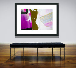 Inside Neolithic 5 Print - Abstract Modern Contemporary Luxury Wall Art Painting - Lauren Ross Design