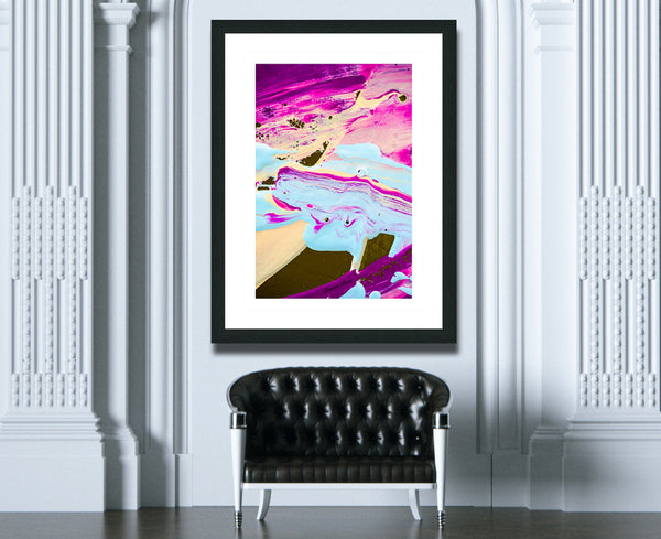 Inside Neolithic 6 Print - Abstract Modern Contemporary Luxury Wall Art Painting - Lauren Ross Design