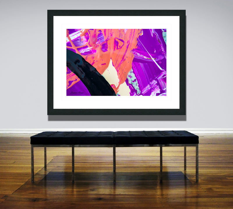 Inside Neolithic 7 Print - Abstract Modern Contemporary Luxury Wall Art Painting - Lauren Ross Design