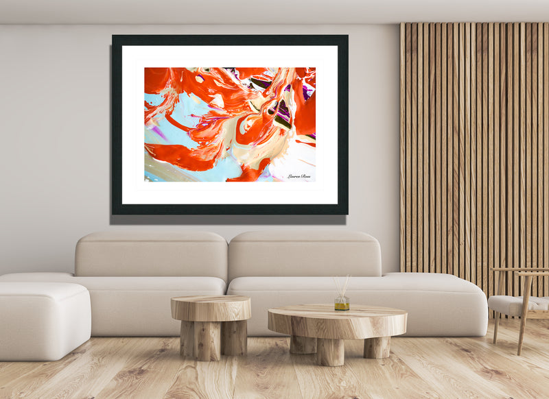 Inside Neolithic Print - Abstract Modern Contemporary Luxury Wall Art Painting - Lauren Ross Design