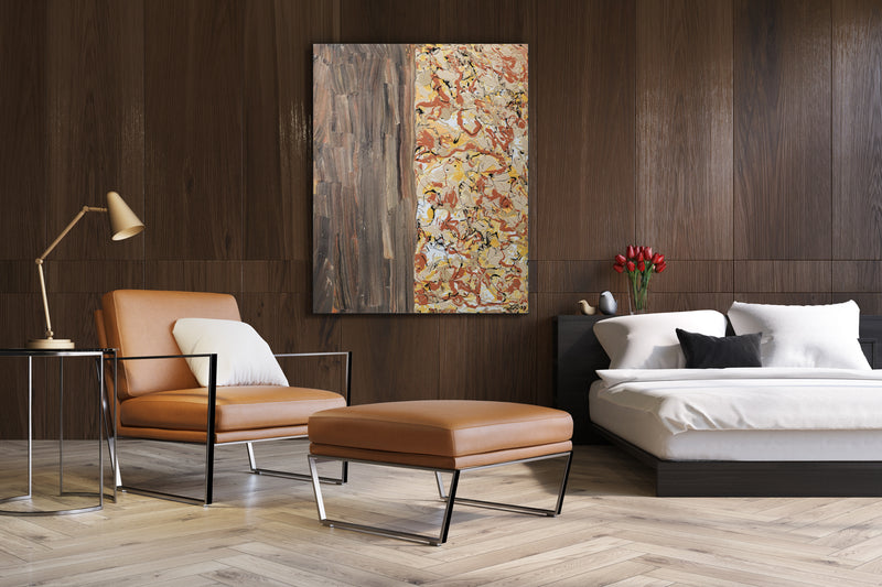 Metacognition Canvas Wrap - Abstract Modern Contemporary Luxury Wall Art Painting - Lauren Ross Design