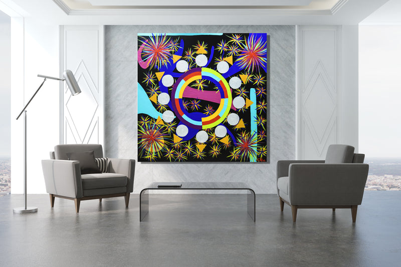 The Promise Archival Canvas Wrap - Contemporary Art | Modern Abstract Art | Fine Art | Painting On Canvas 