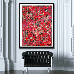 The Queen Archival Print - Contemporary Art | Modern Abstract Art | Fine Art | Painting Print 