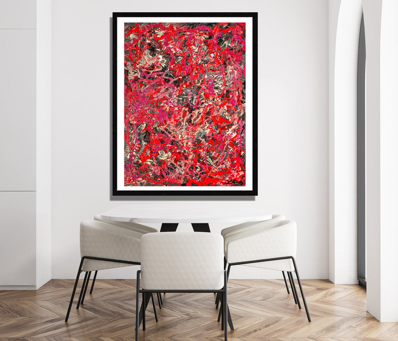 The Queen Archival Print - Contemporary Art | Modern Abstract Art | Fine Art | Painting Print 